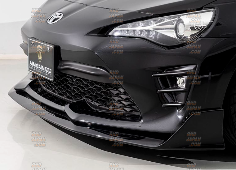 Aimgain Sport Front Lip Spoiler Type 1 FRP - 86 ZN6 Kouki - RHDJapan